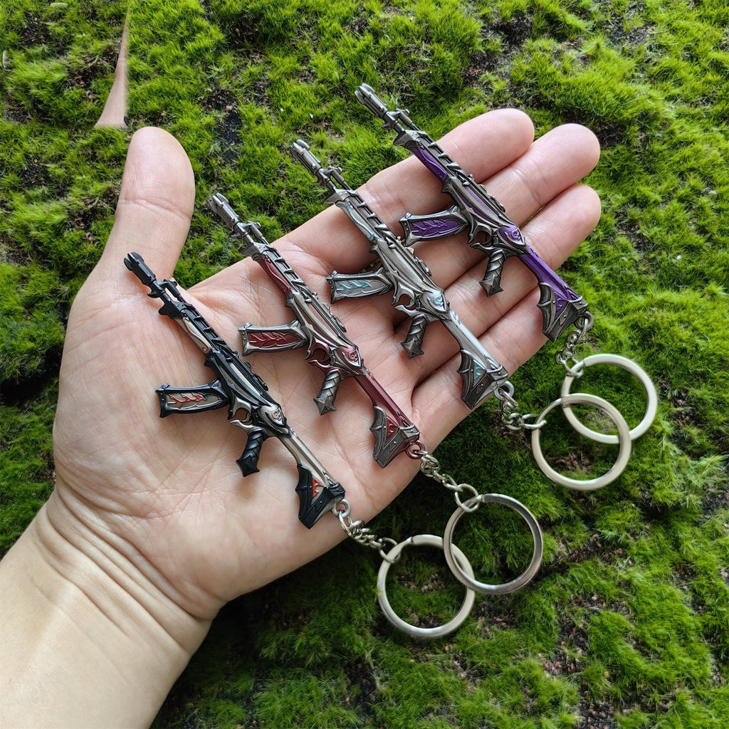 Metal Reaver Vandal Gun Tiny Keychain Pendant