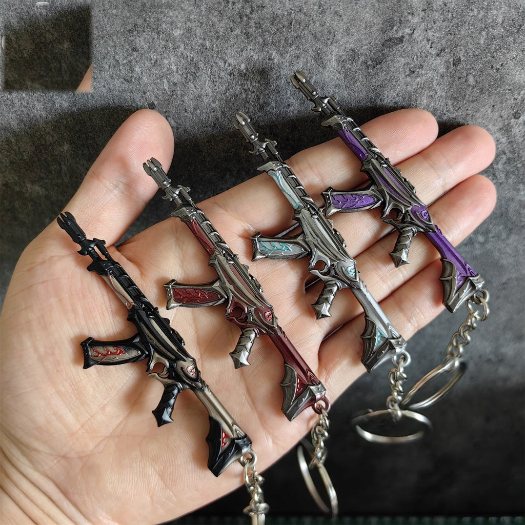 Metal Reaver Vandal Gun Tiny Keychain Pendant