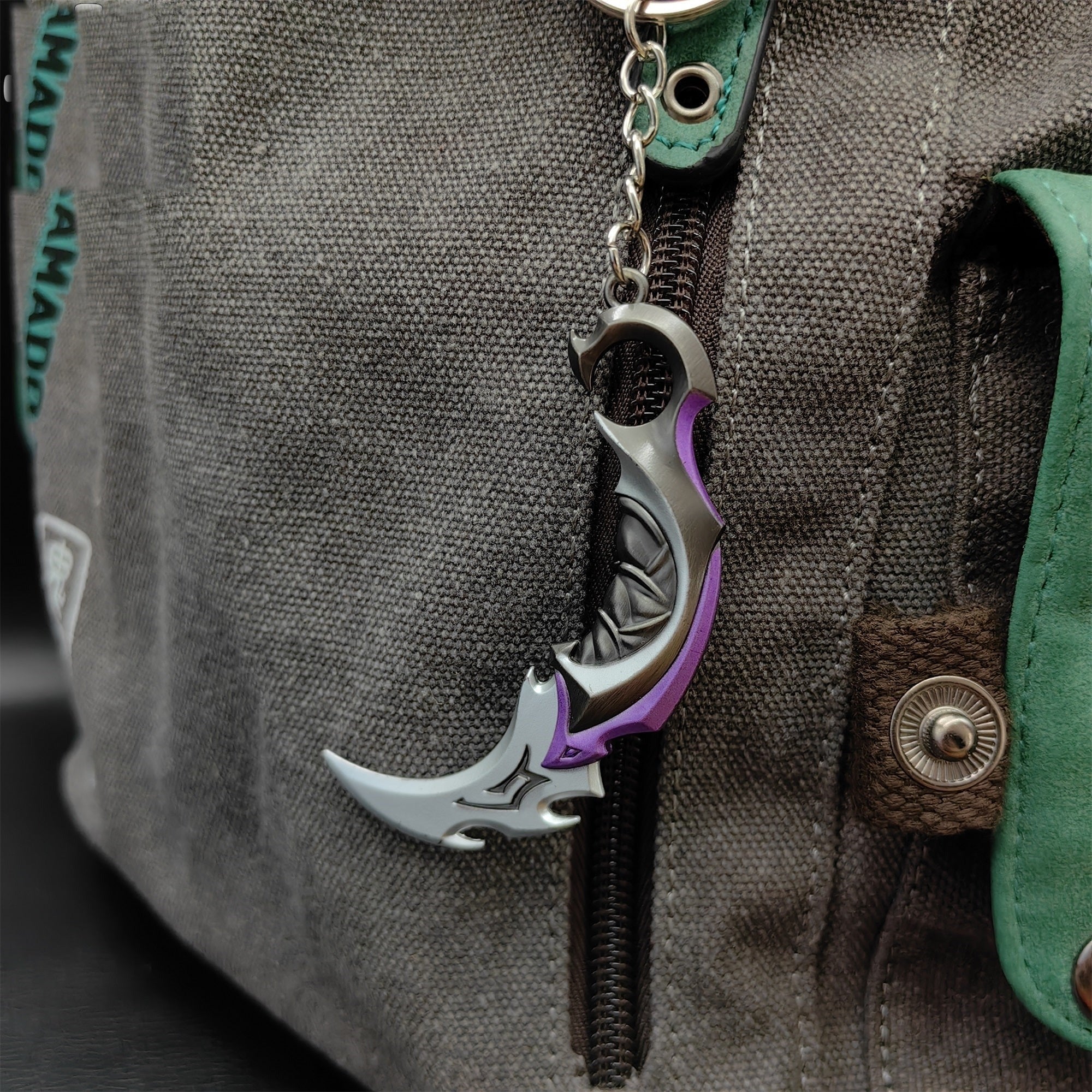 Porte-clés Métal Karambit Reaver / EP 5 (Valorant)