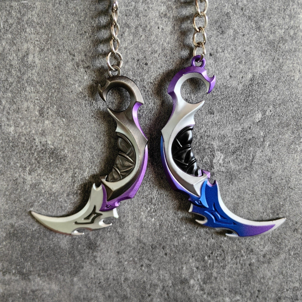 Porte-clés Métal Karambit Reaver / EP 5 (Valorant)
