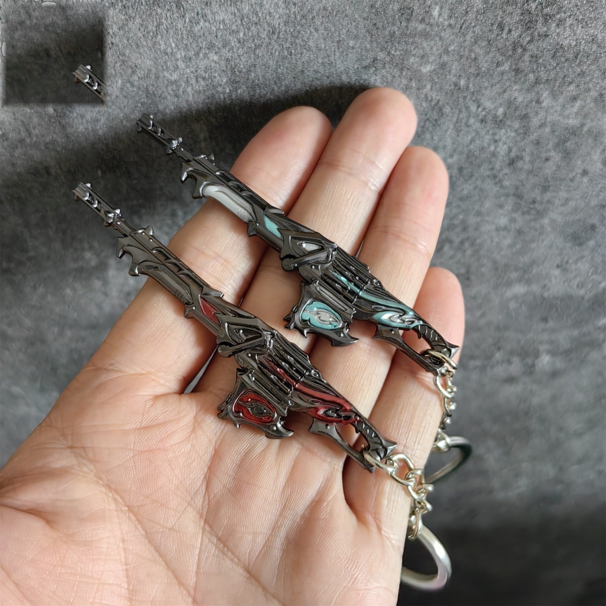 Metal Reaver EP 5 Odin Gun Tiny KeyChain Pendant