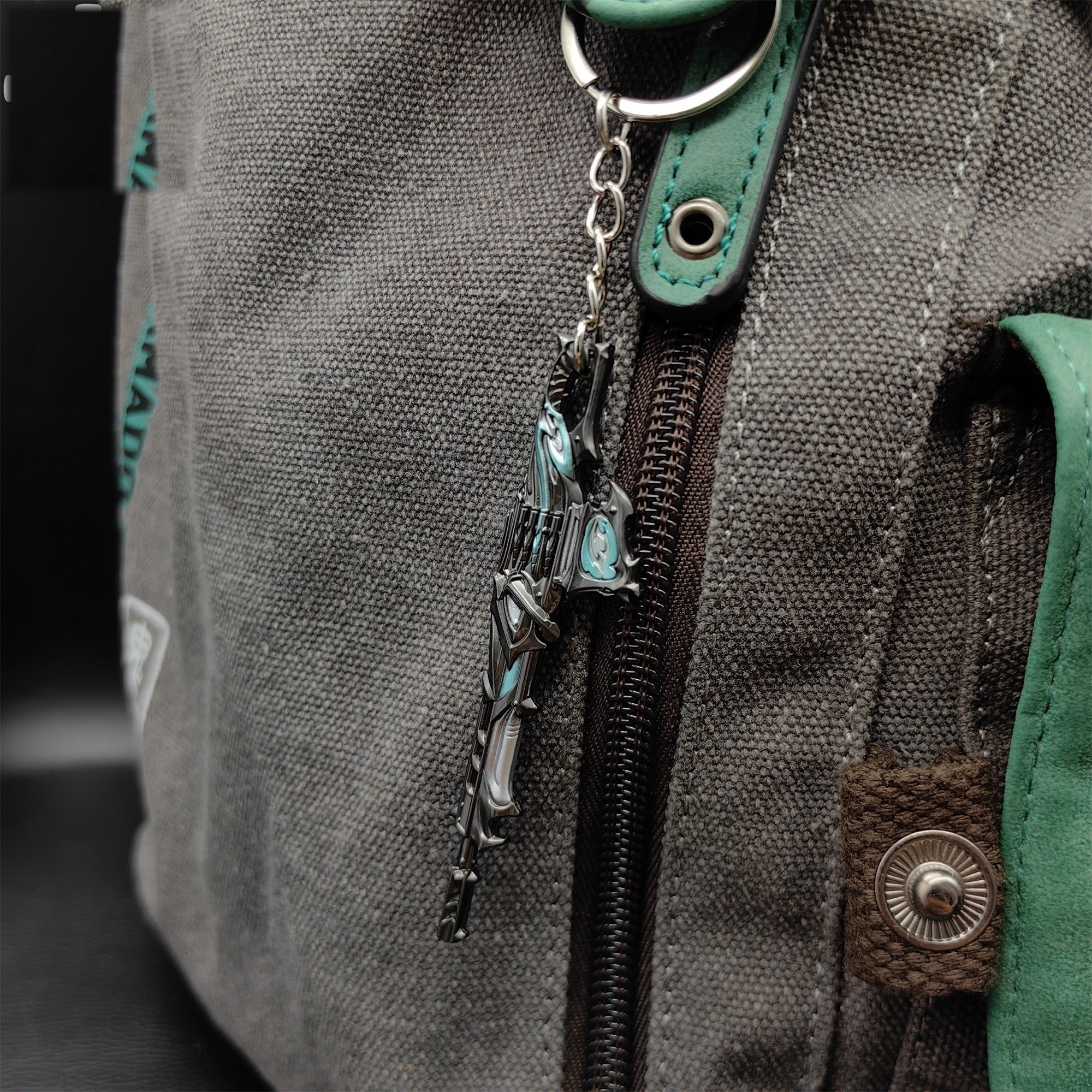 Metal Reaver EP 5 Odin Gun Tiny KeyChain Pendant