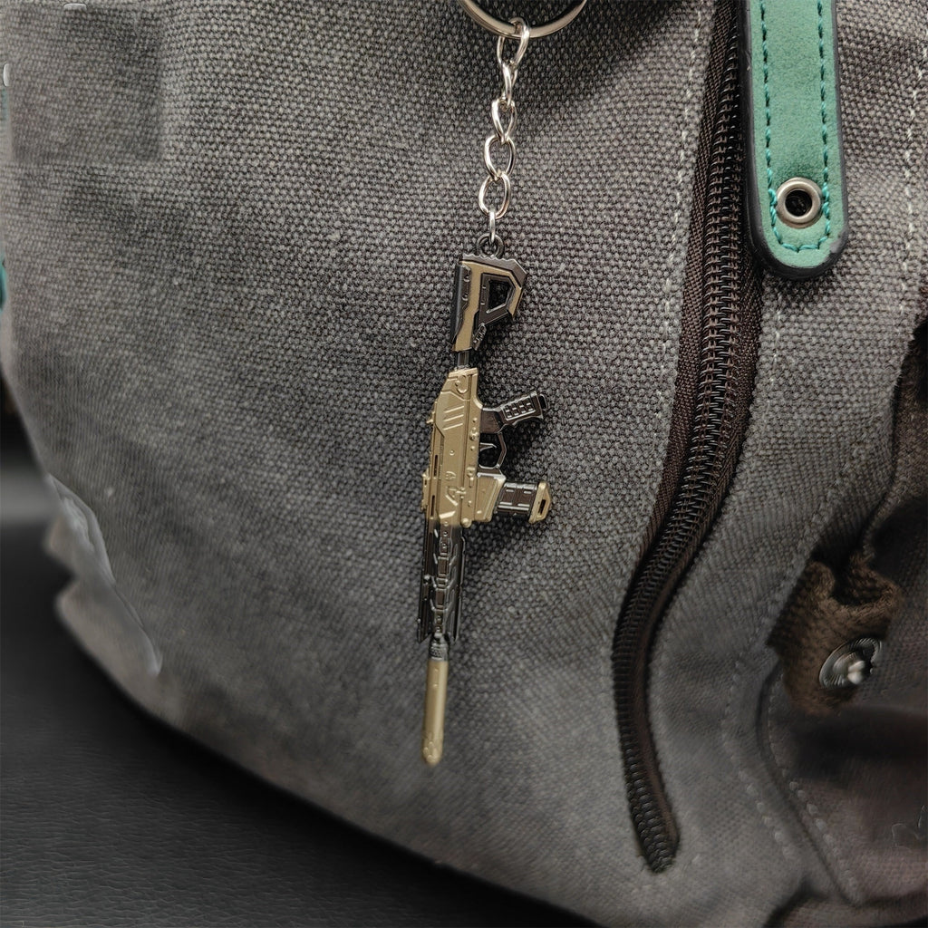 Mini Recon Phantom Gun Metal Keychain