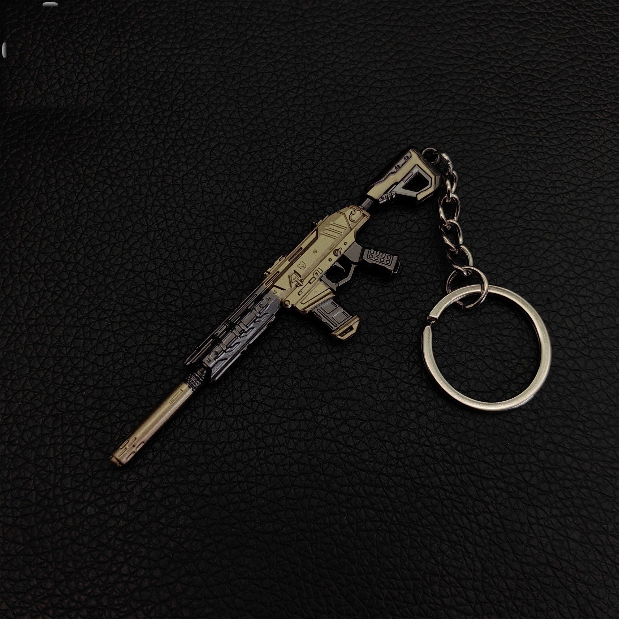 Mini Recon Phantom Gun Metal Keychain
