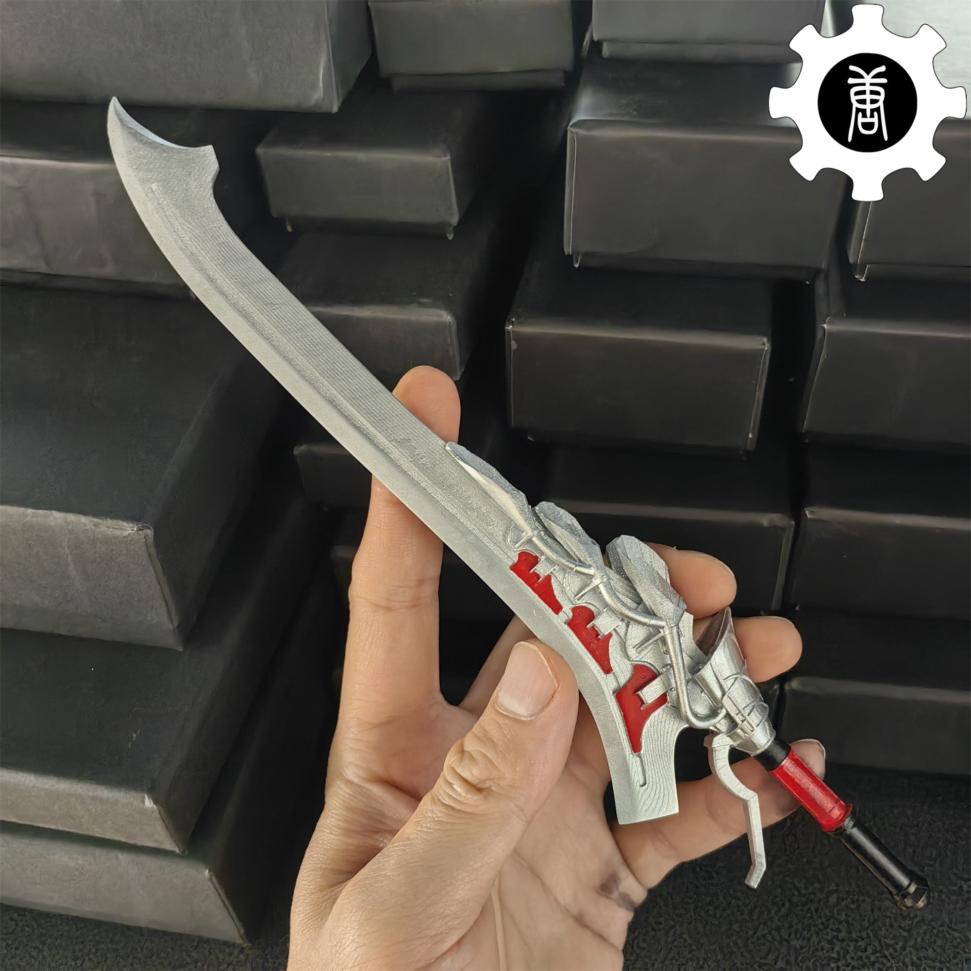 3D Printed 1: 6 Scale Nero Red Queen Sword DMC Display Prop