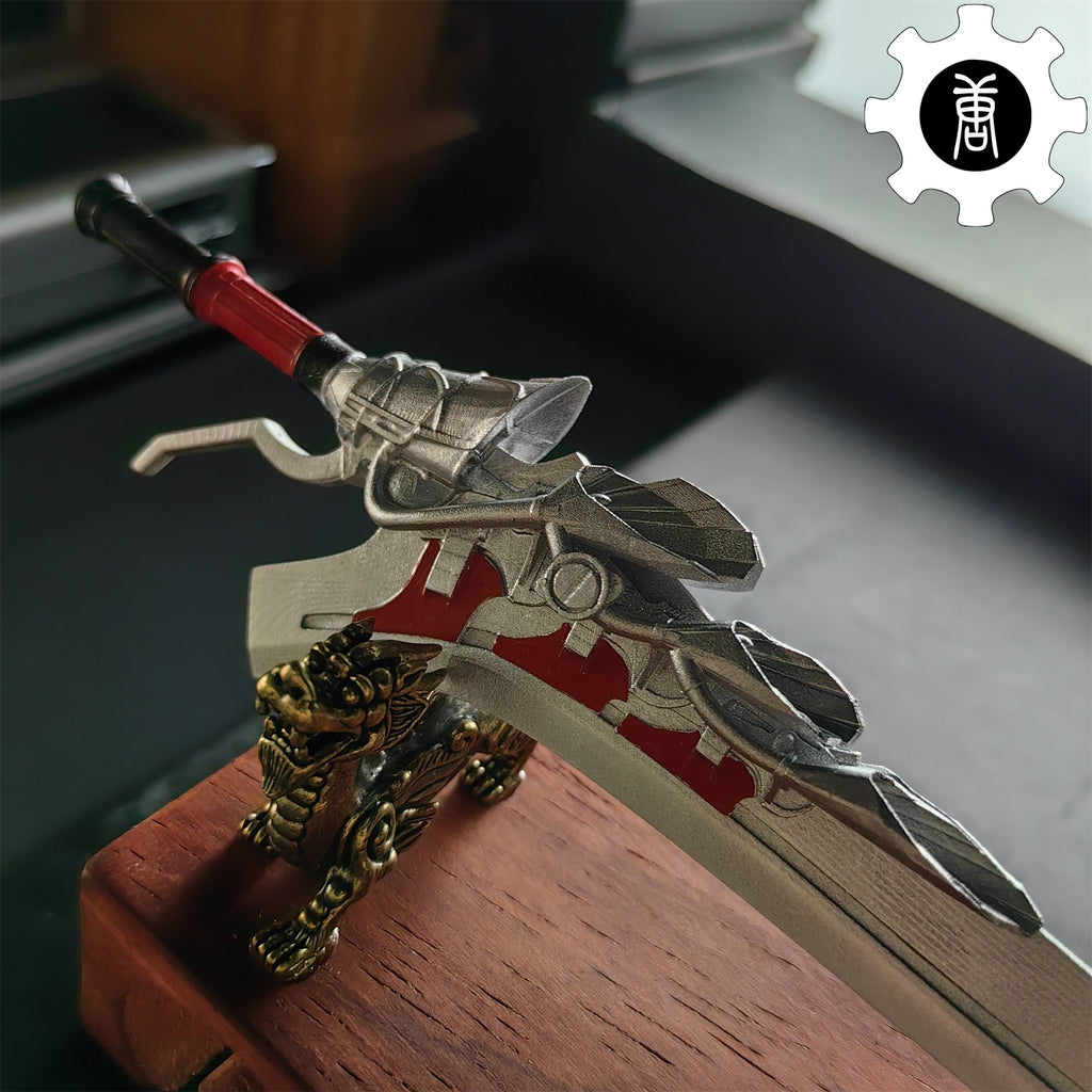 3D Printed 1: 6 Scale Nero Red Queen Sword DMC Display Prop