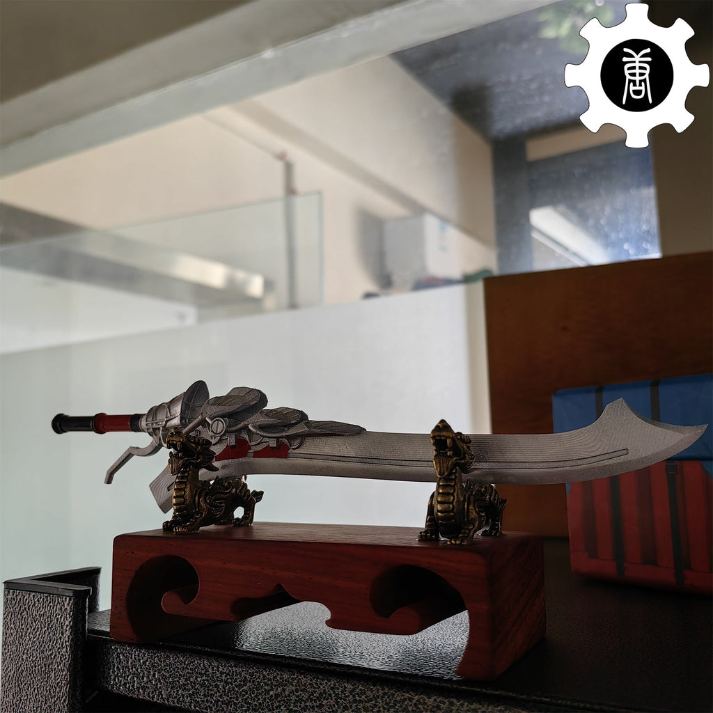 3D Printed 1: 6 Scale Nero Red Queen Sword DMC Display Prop