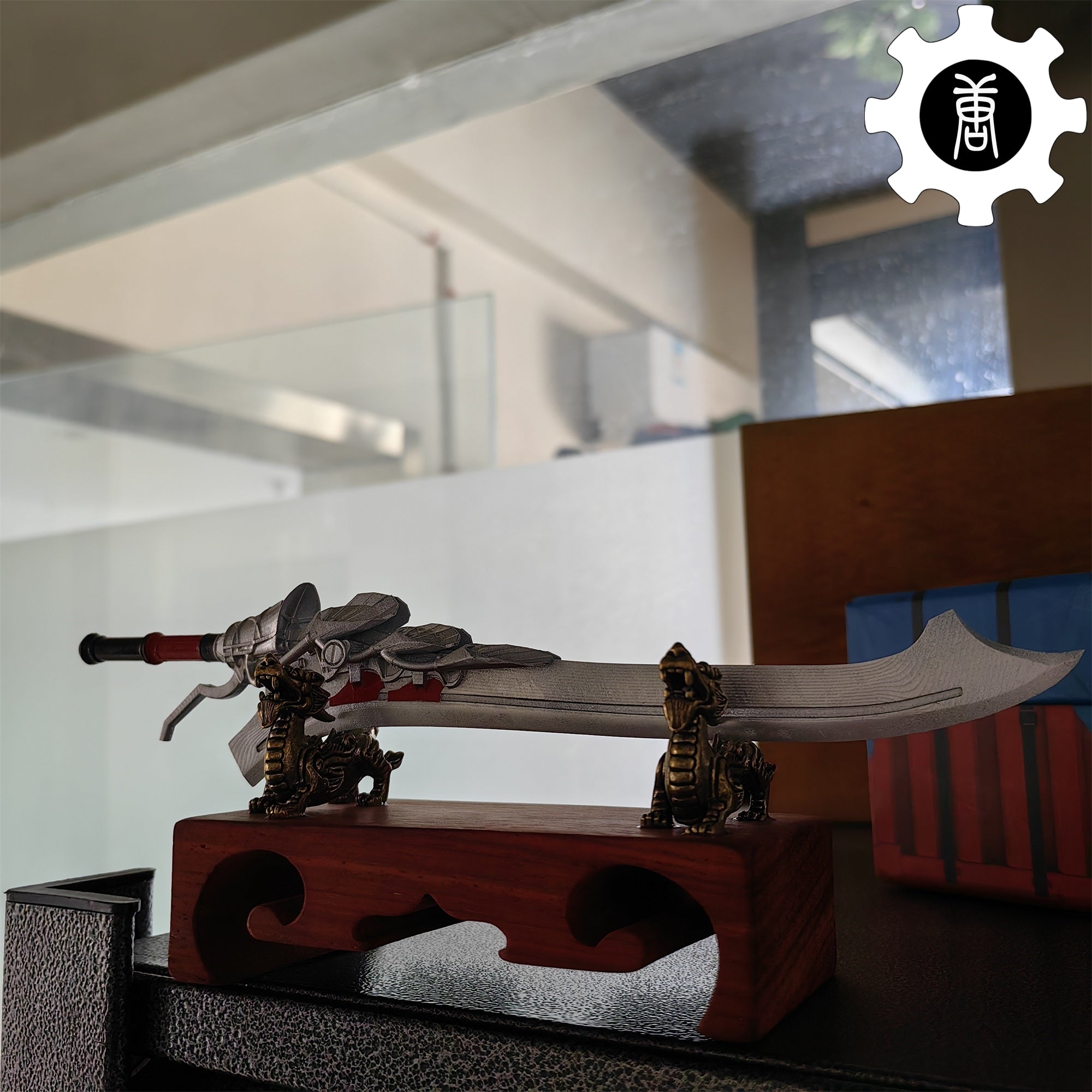 3D Printed 1: 6 Scale Nero Red Queen Sword DMC Display Prop