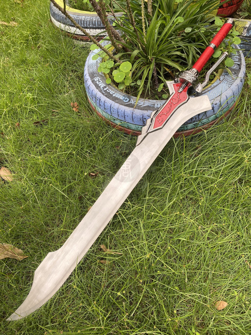 Red Queen Sword Life-size Nero Cosplay Prop Metal Replica