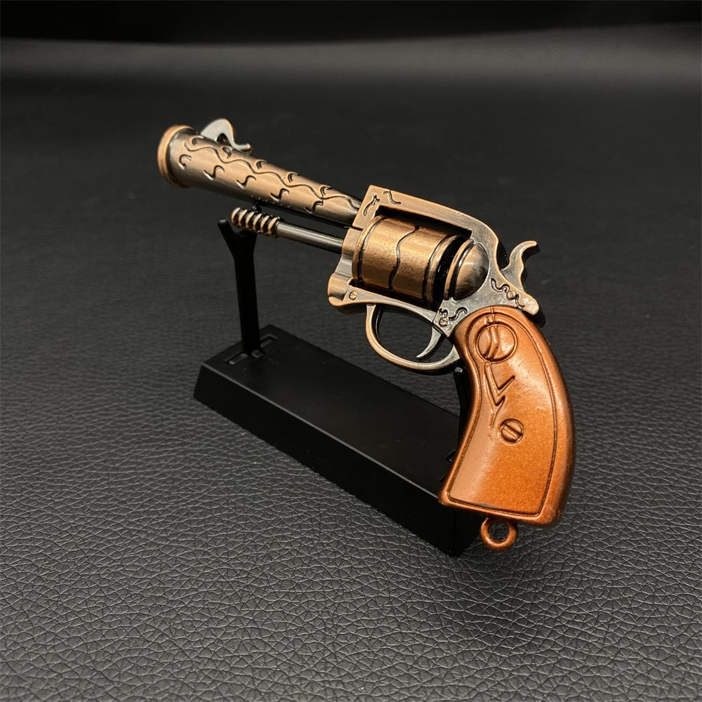 Mini Réplique Métal Revolver de Pirate – 12 cm