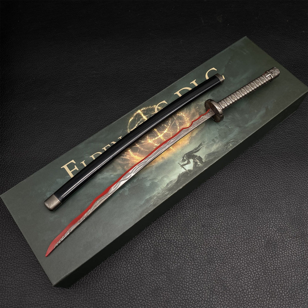 Soul Game Bleed Build Katana Rivers of Blood Metal Miniature With Gift Box