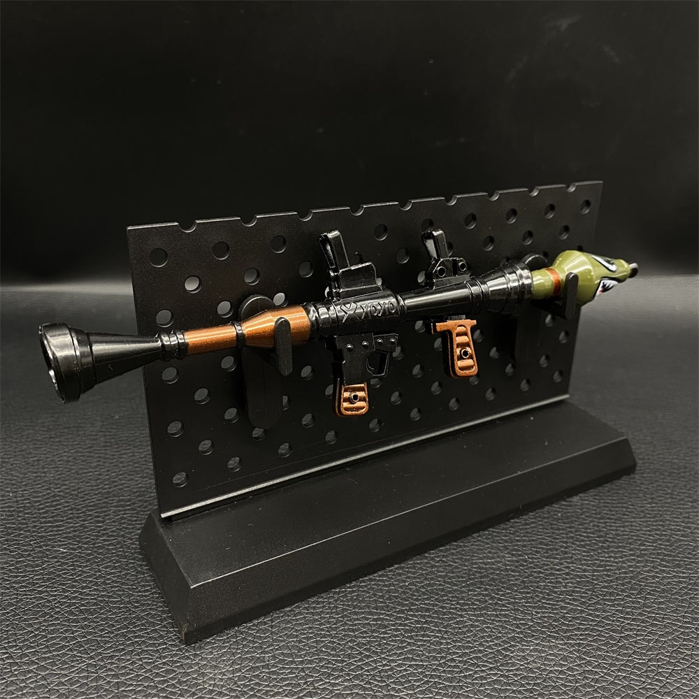 Mini Réplique Métal Lance-Roquettes RPG-7 Tête de Requin – 17 cm