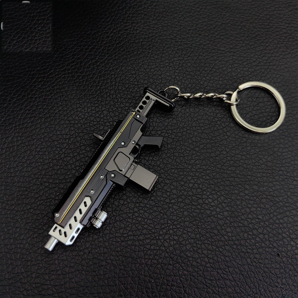 Tiny SG-225 Breaker Gun Model Metal Keychain