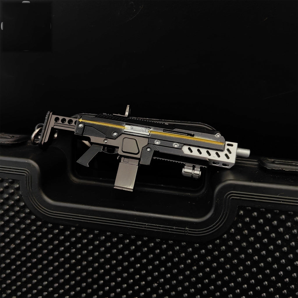 Tiny SG-225 Breaker Gun Model Metal Keychain