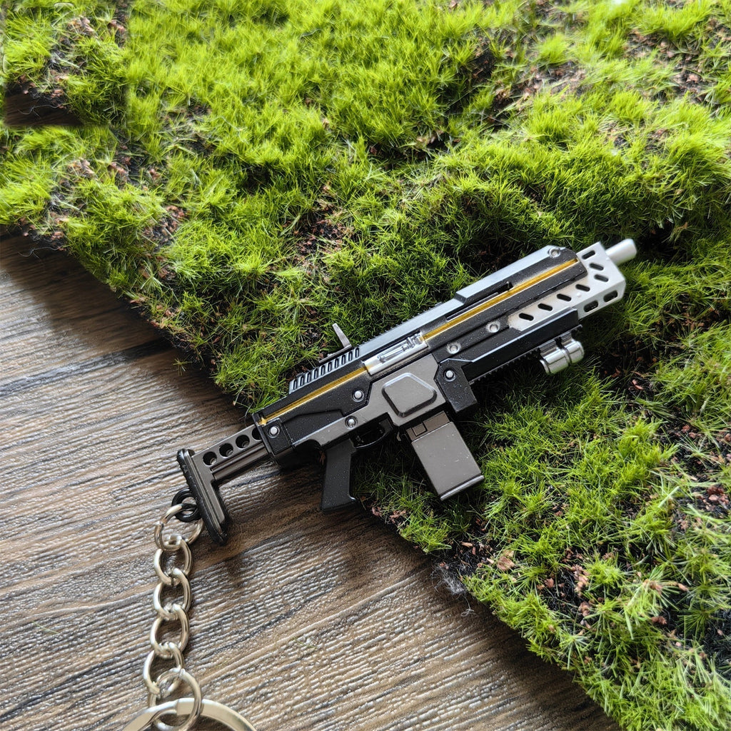 Tiny SG-225 Breaker Gun Model Metal Keychain
