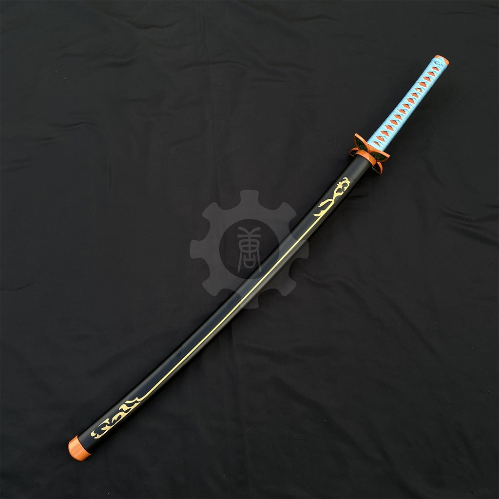 IRL Shinobu Katana Insect Breathing Nichirin Sword Carbon Steel Version