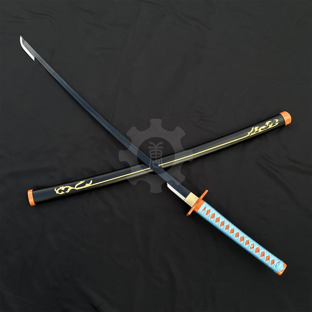 IRL Shinobu Katana Insect Breathing Nichirin Sword Carbon Steel Version