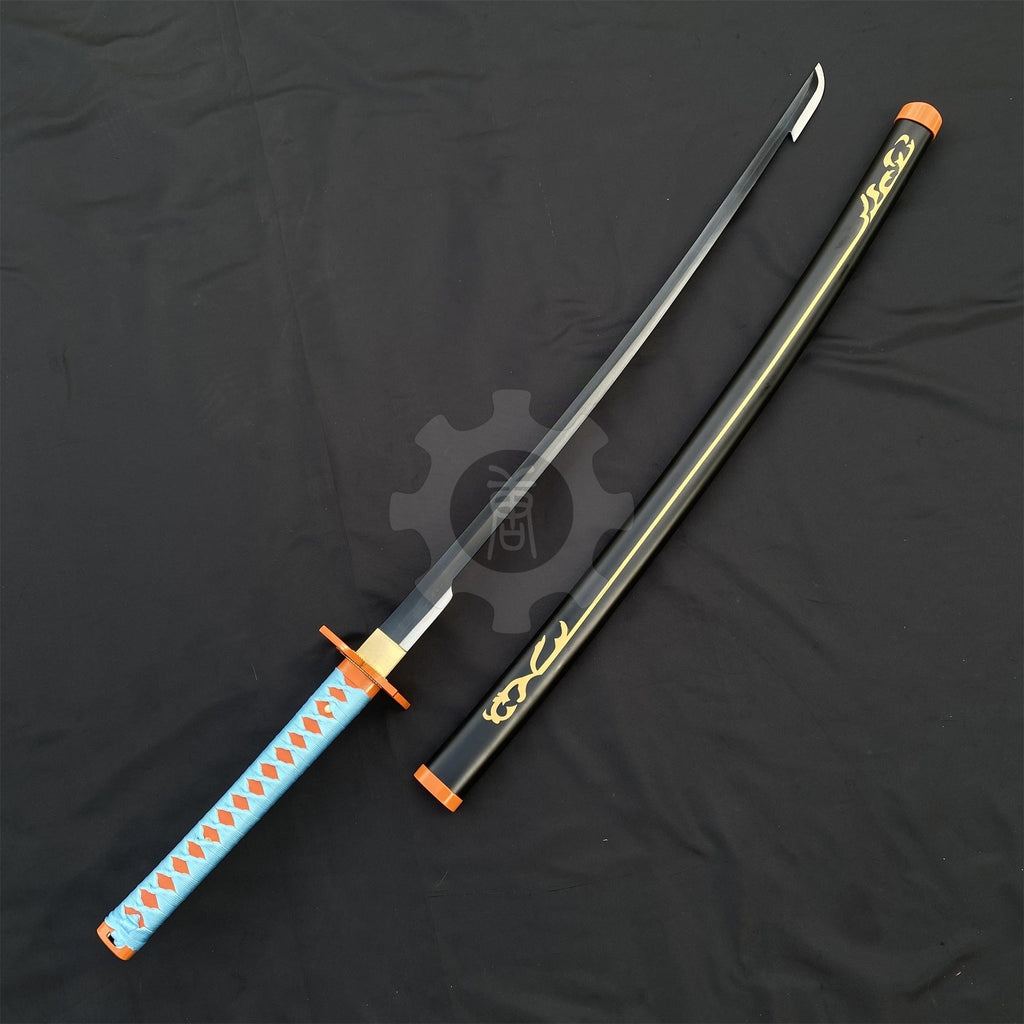IRL Shinobu Katana Insect Breathing Nichirin Sword Carbon Steel Version