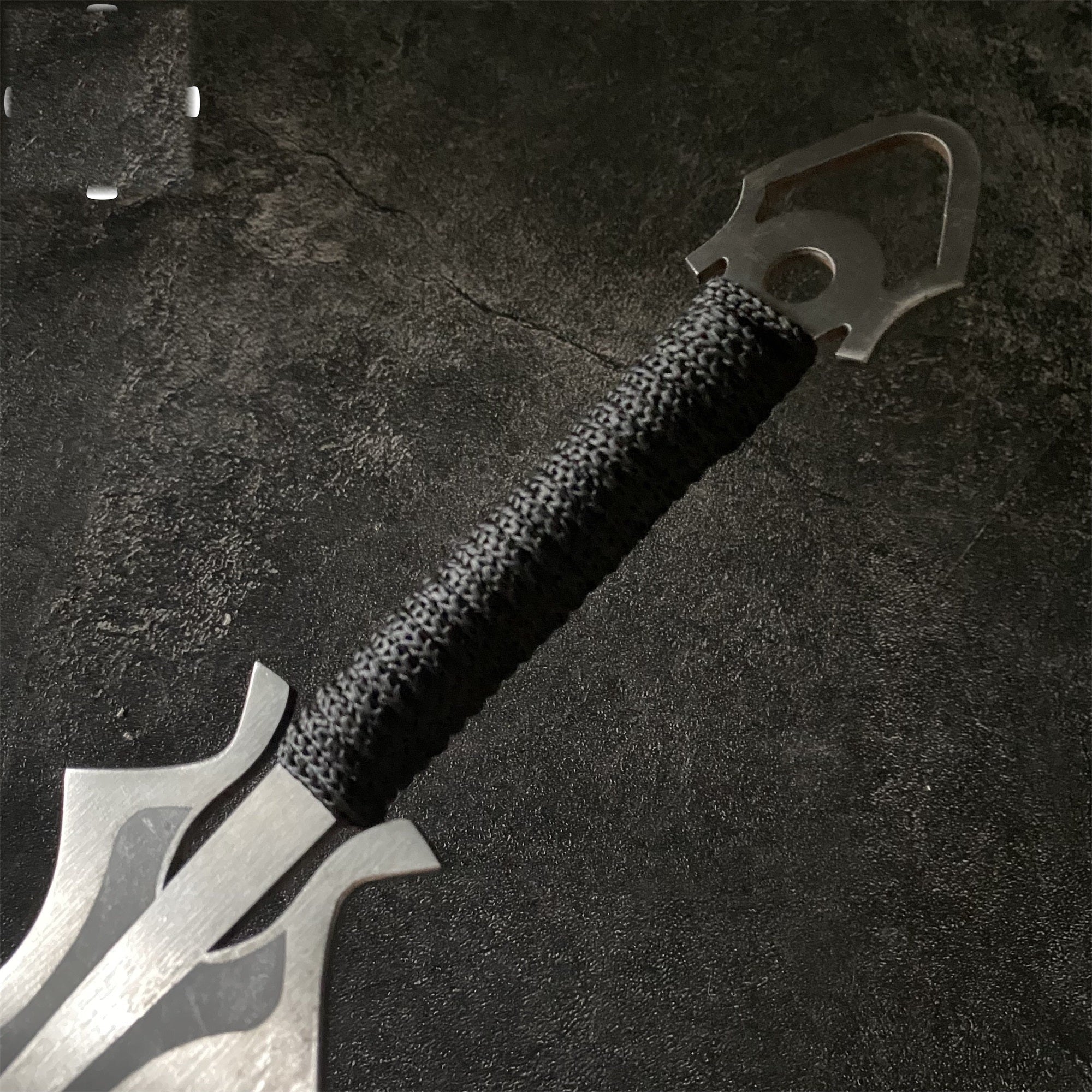 Hand-Forged Steel MK Scorpion Kunai Unboxing Knife