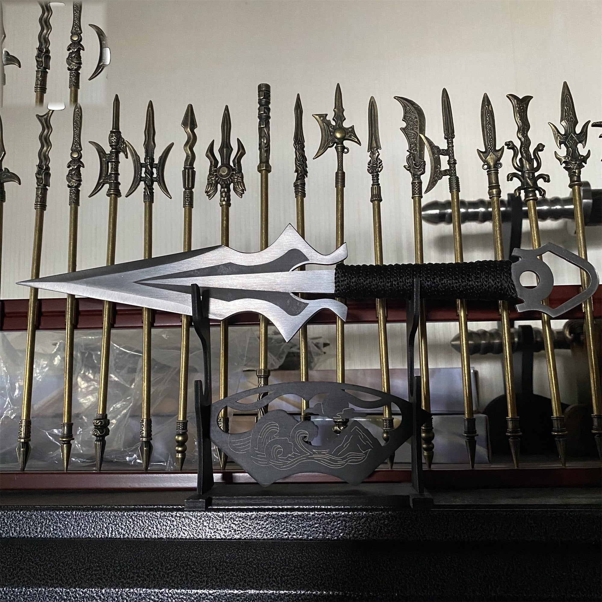 Hand-Forged Steel MK Scorpion Kunai Unboxing Knife