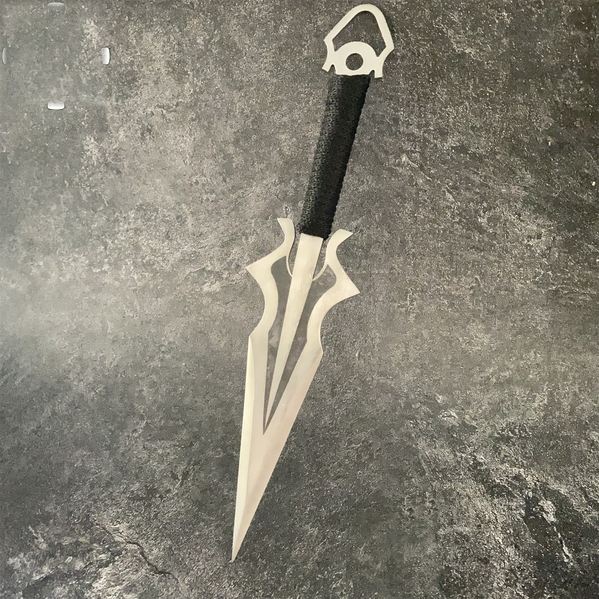 Hand-Forged Steel MK Scorpion Kunai Unboxing Knife