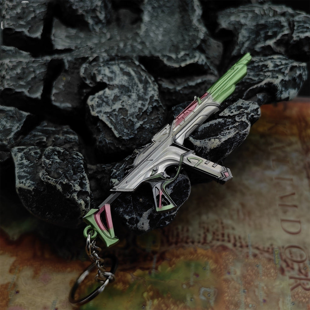 Mini Sentinels of Light Spectre Gun Keychain Metal Pendant