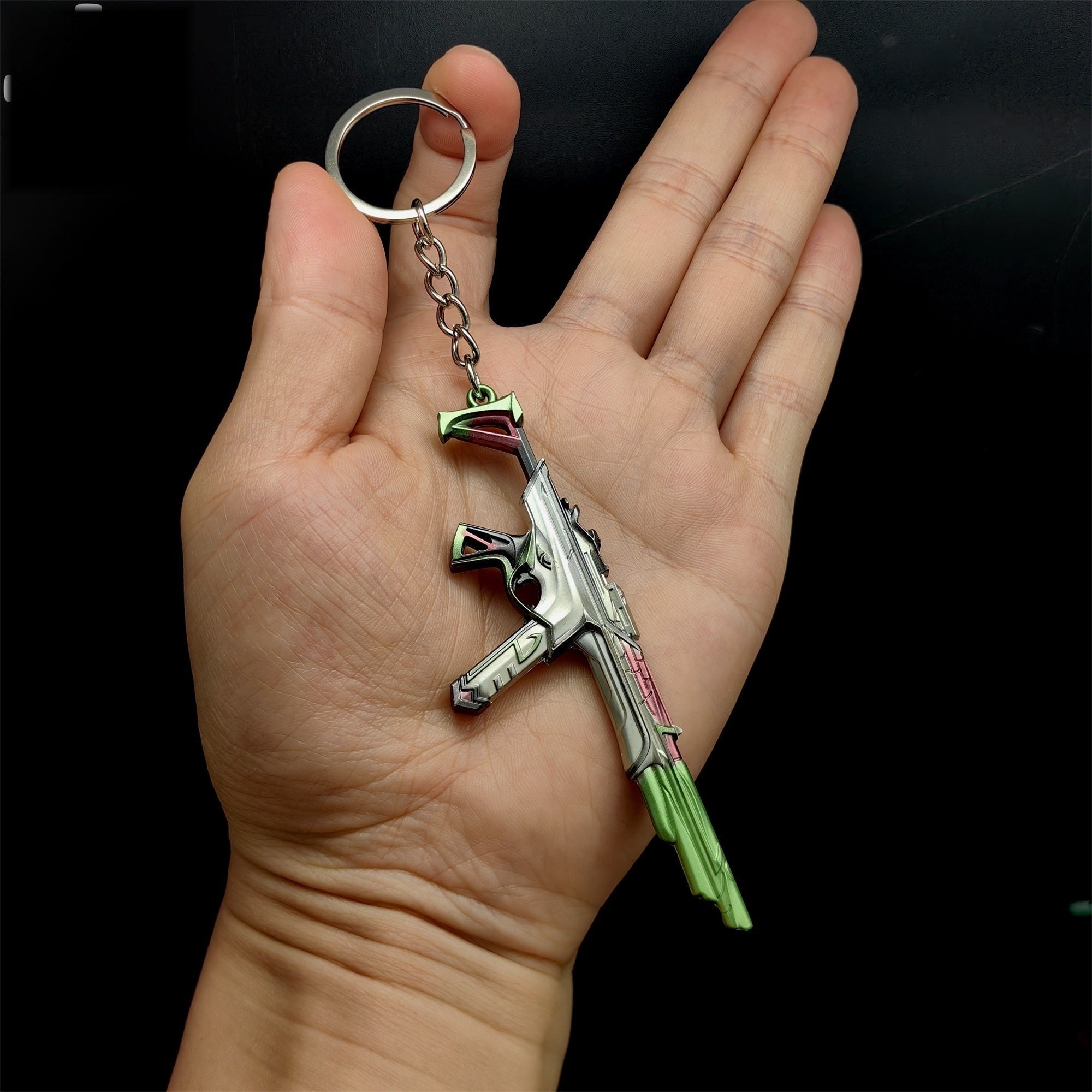 Mini Sentinels of Light Spectre Gun Keychain Metal Pendant