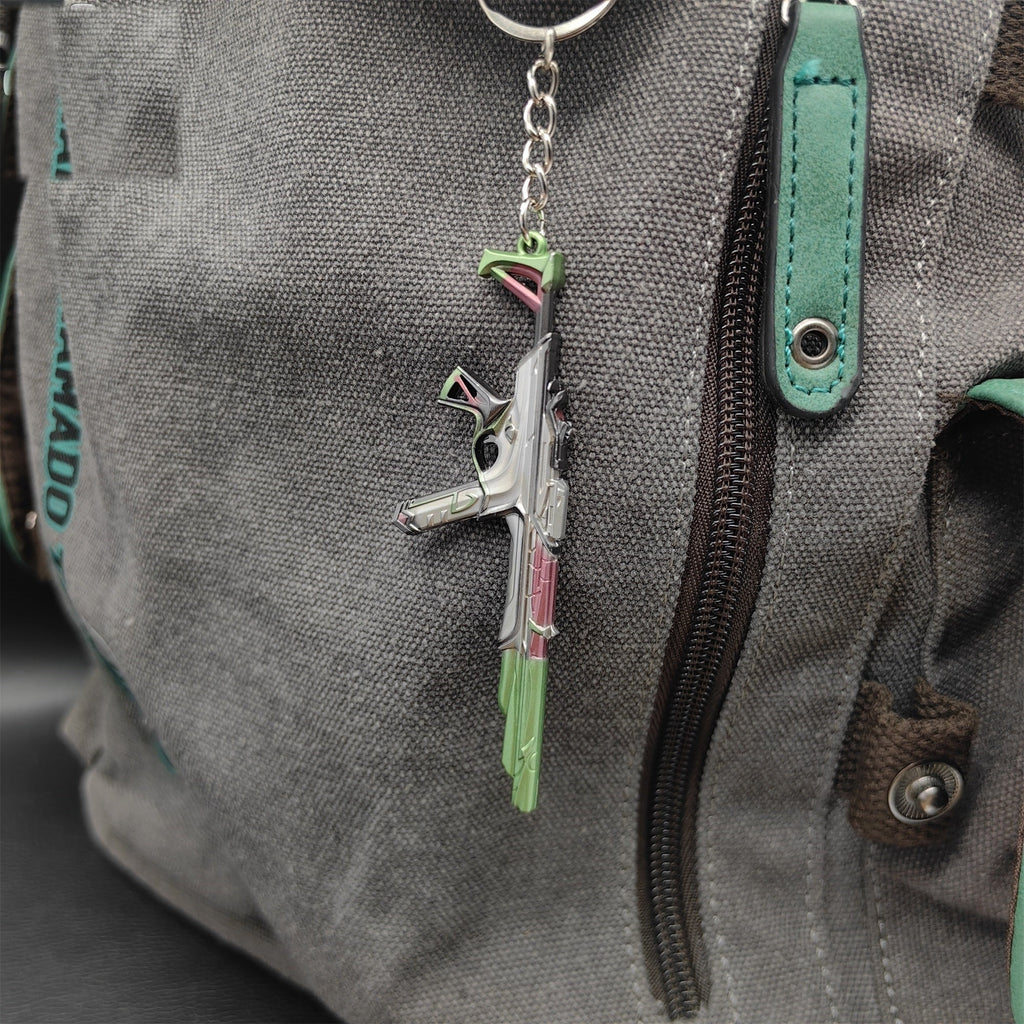 Mini Sentinels of Light Spectre Gun Keychain Metal Pendant