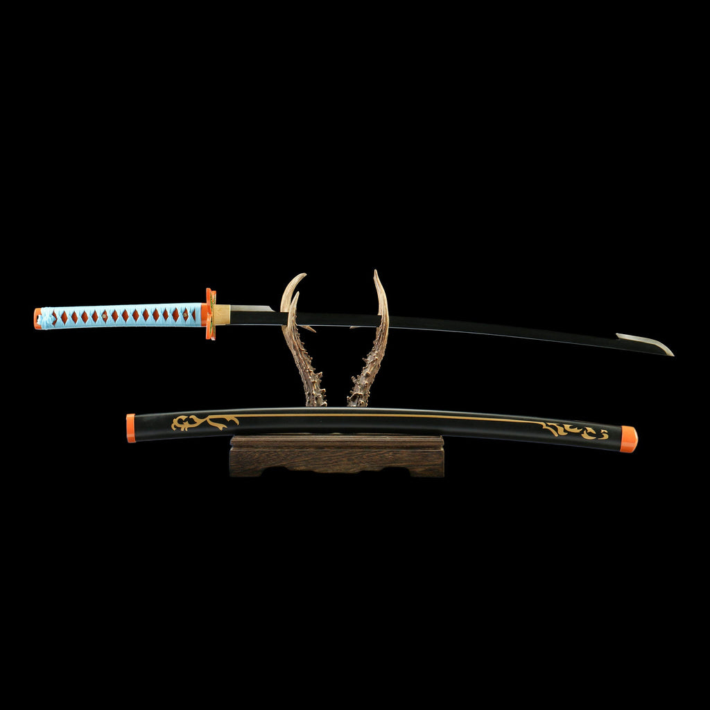 IRL Shinobu Katana Insect Breathing Nichirin Sword Carbon Steel Version