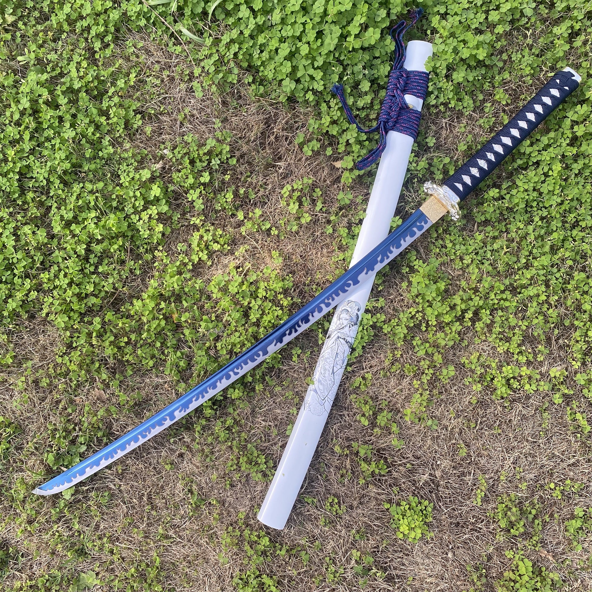 Traditional Japanese Samurai Katana-Geisha