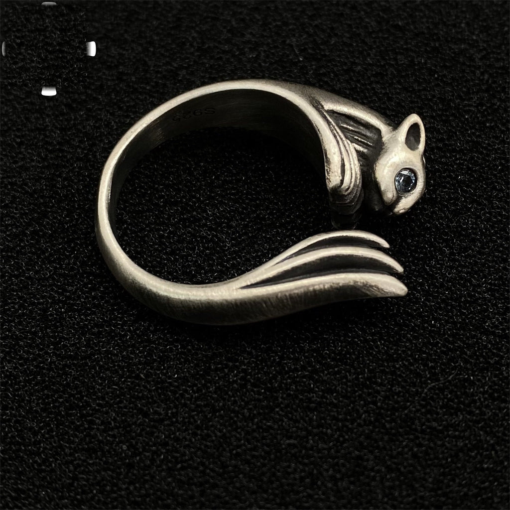 Soul Game Silvercat Ring True 925 Silver Gamer Gift