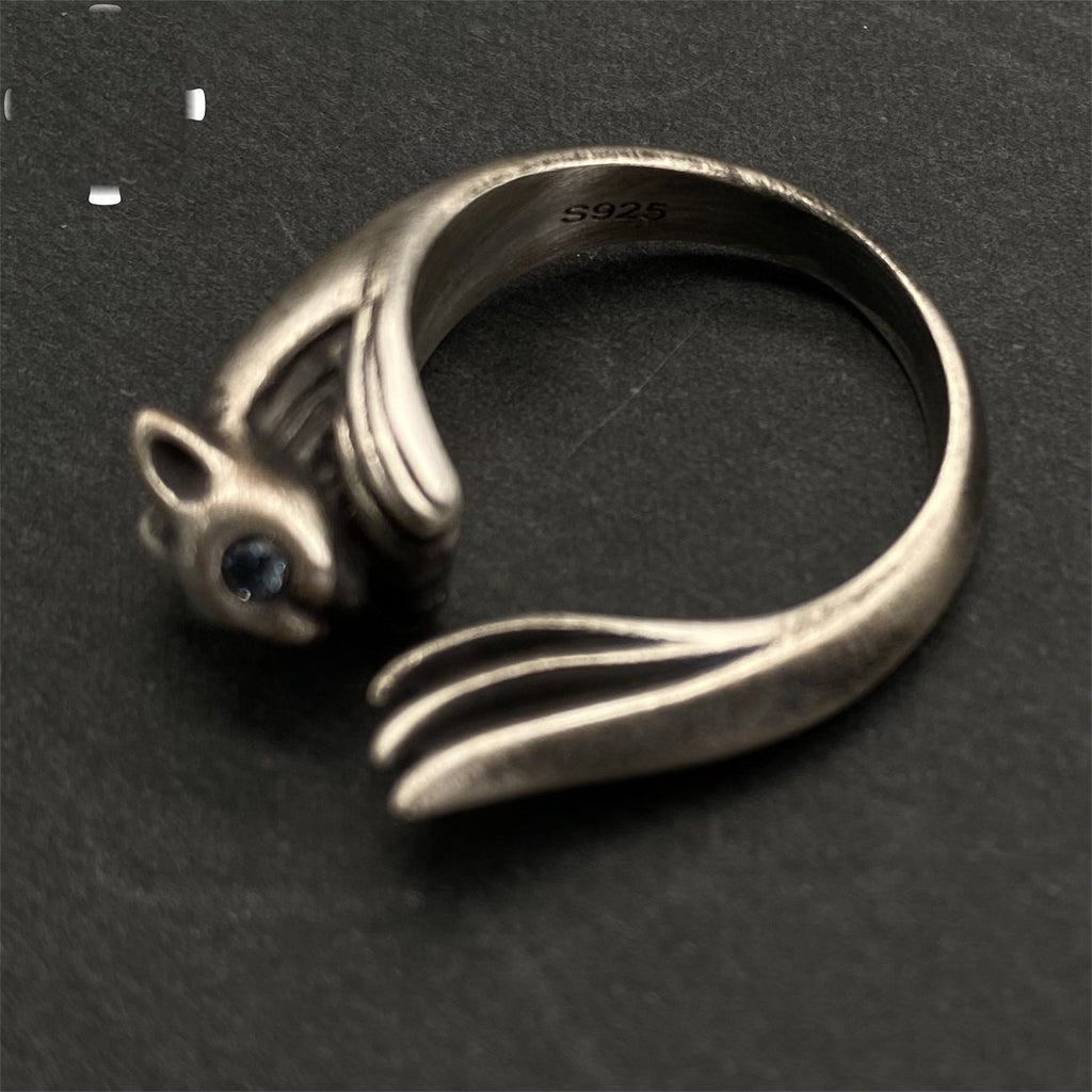 Soul Game Silvercat Ring True 925 Silver Gamer Gift