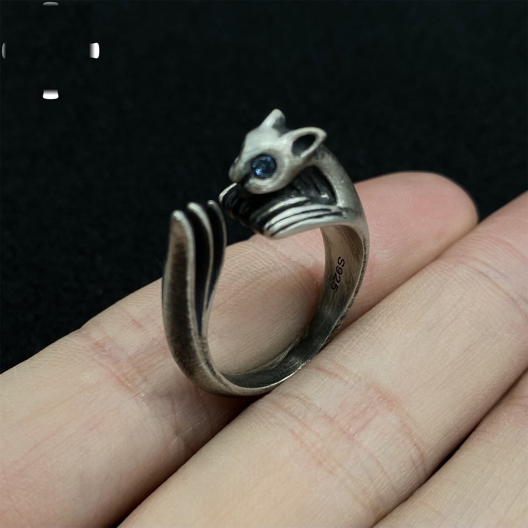 Soul Game Silvercat Ring True 925 Silver Gamer Gift