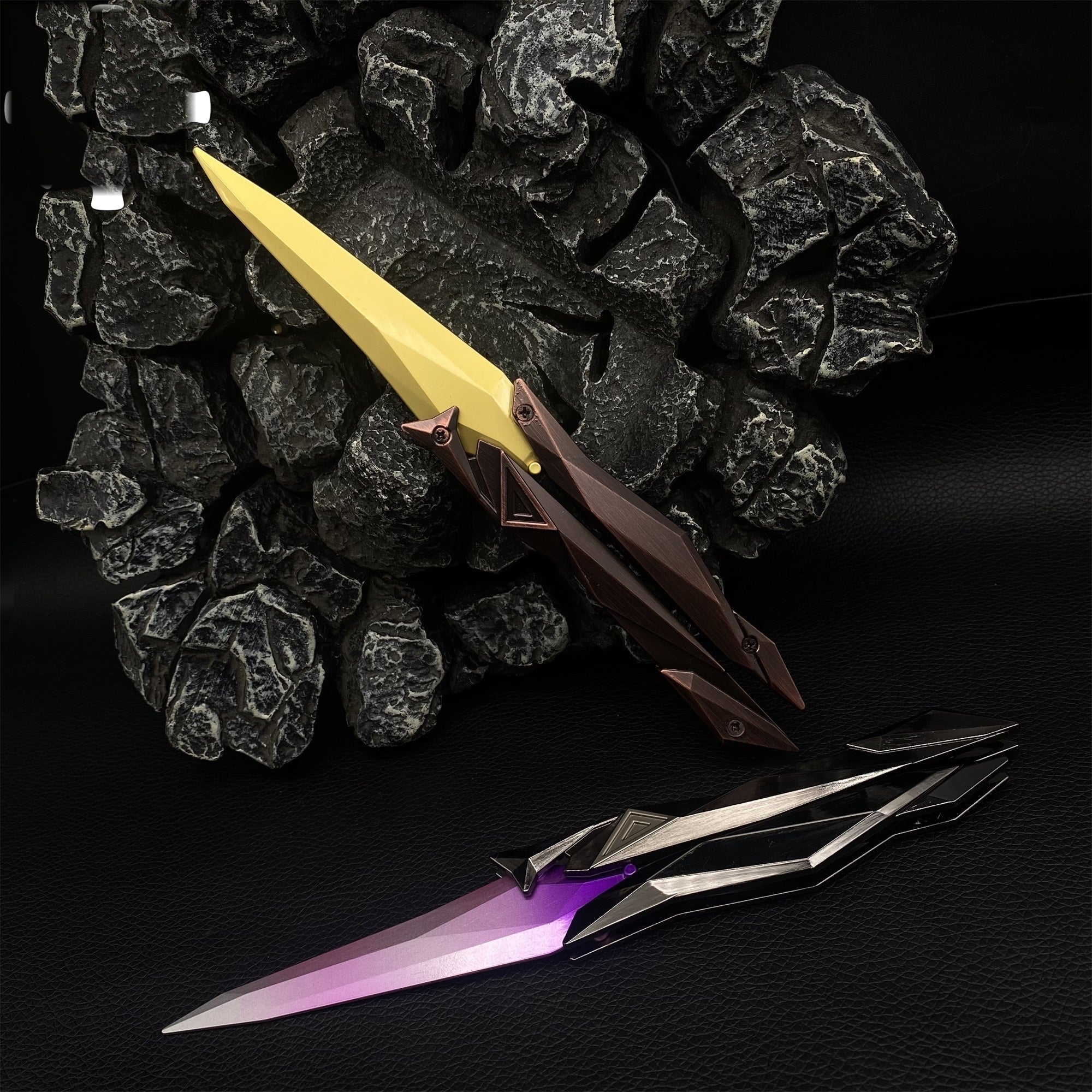 Réplique Métal Couteau Papillon Singularity 2.0 – Ancienne Version (Valorant)