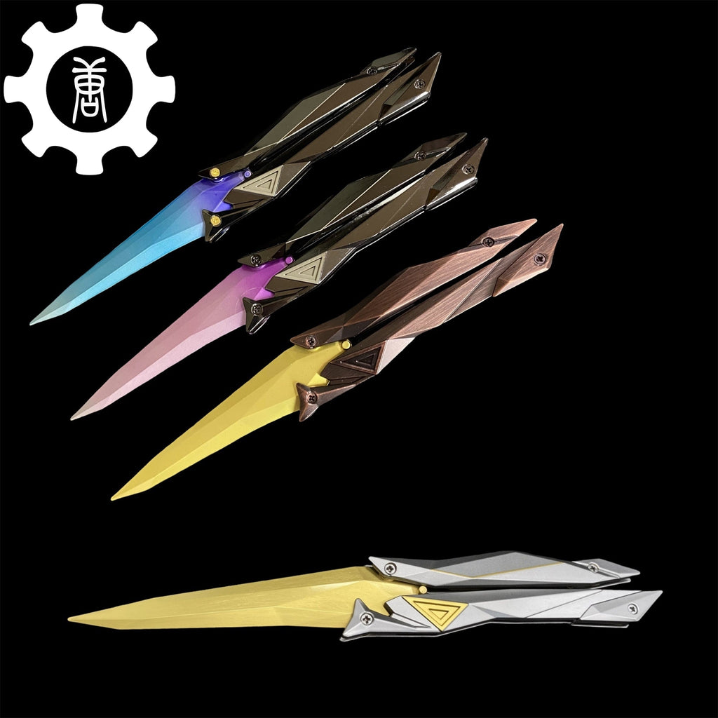 Réplique Métal Couteau Papillon Singularity 2.0 – Ancienne Version (Valorant)