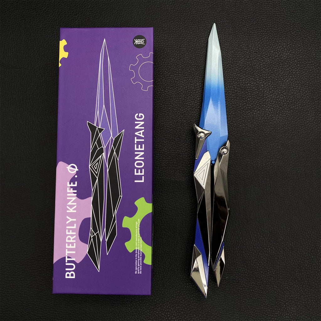 Couteau Papillon Singularity 2.0 – Nouvelle Version (Valorant)