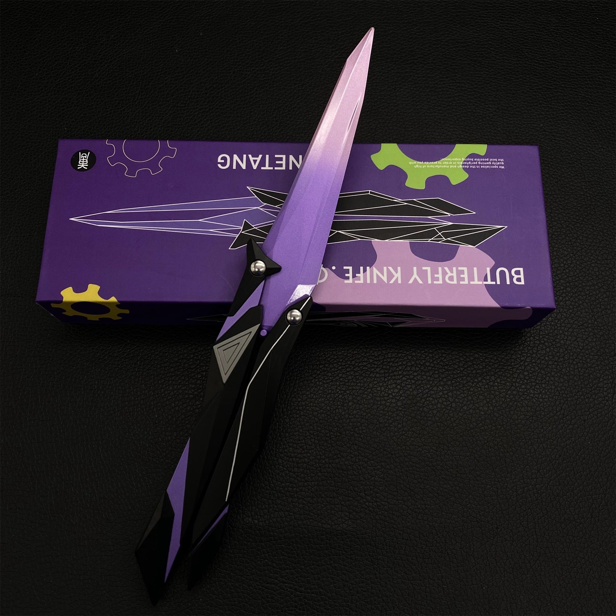 New Version High-Quality Singularity 2.0 Butterfly Knife IRL Game Balisong