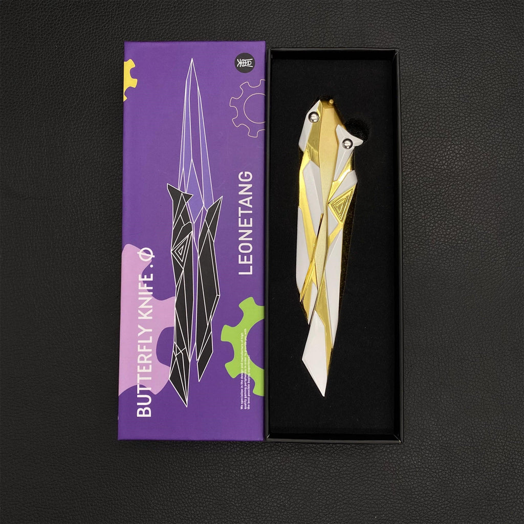 New Version High-Quality Singularity 2.0 Butterfly Knife IRL Game Balisong