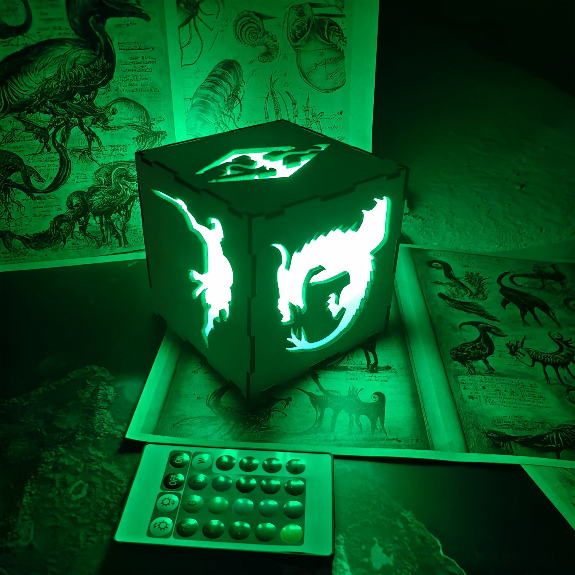 Skyrim-Inspired Neon Night Light