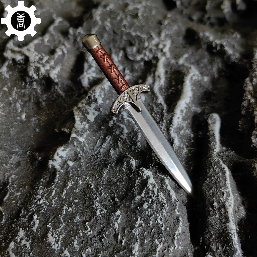 Skyrim Steel Dagger Mini Metal Replica EDC Knife