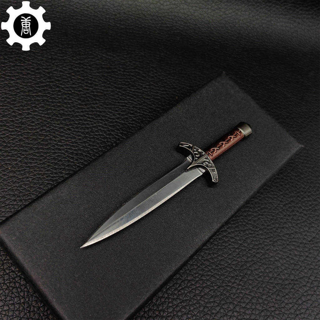 Skyrim Steel Dagger Mini Metal Replica EDC Knife