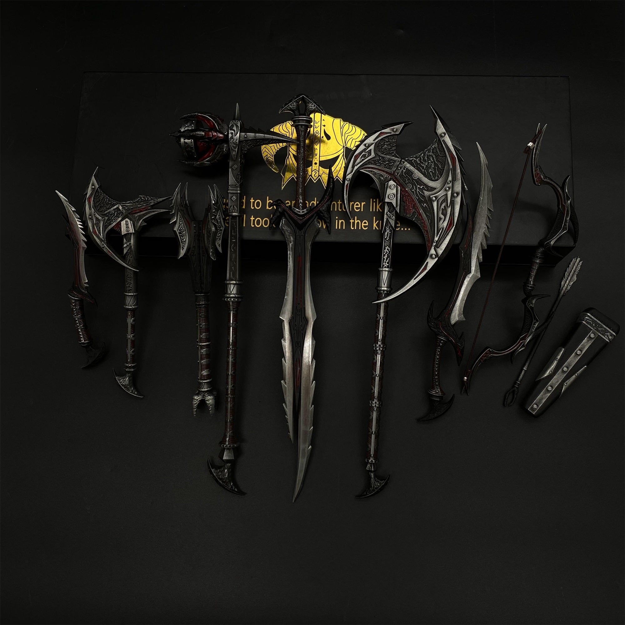Armes Daedriques Skyrim 1/6 – Répliques Métal de Collection