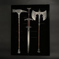 Armes en Acier Skyrim 1/6 – Série Skyforged, Répliques Métal