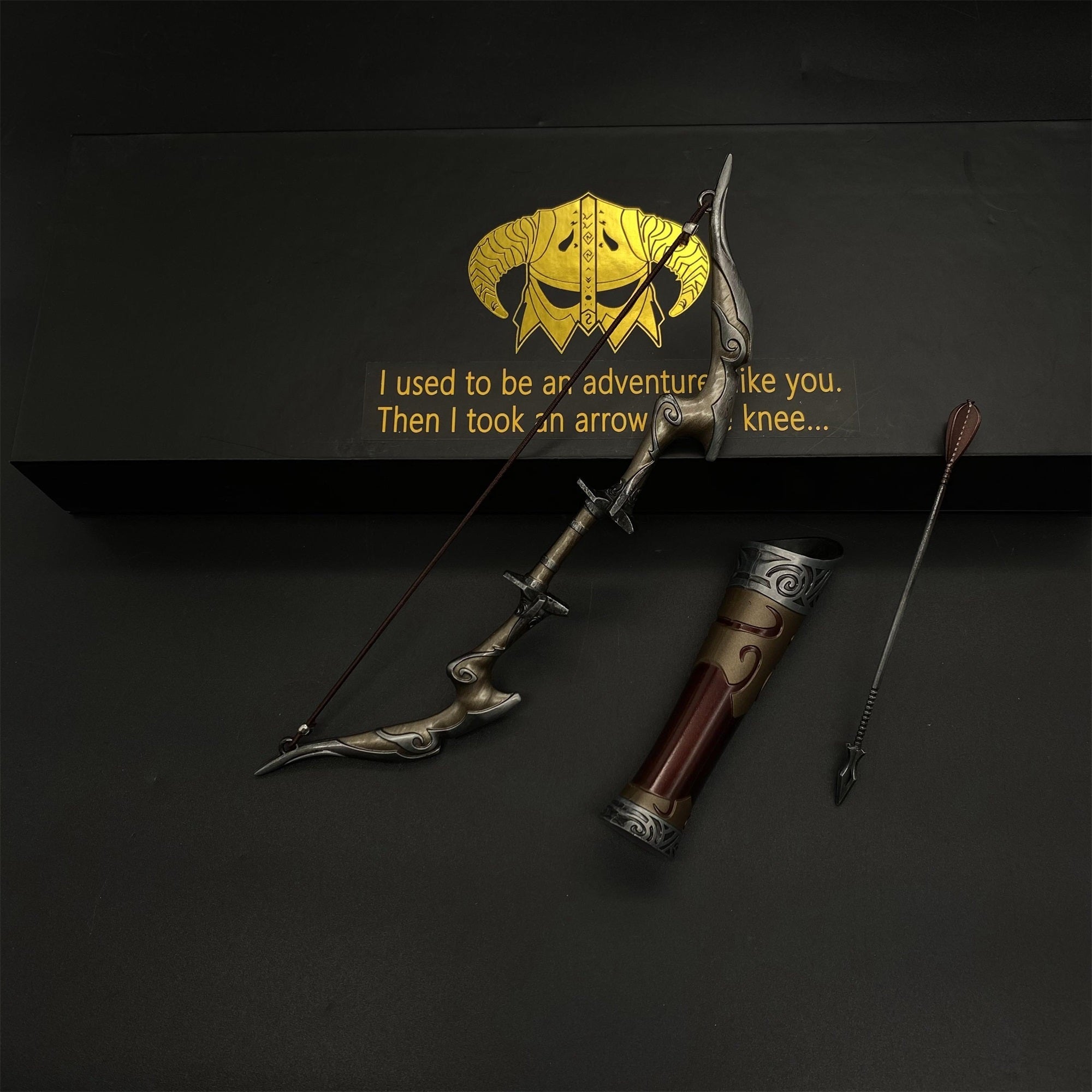 Skyrim Nightingale Bow Metal Miniature