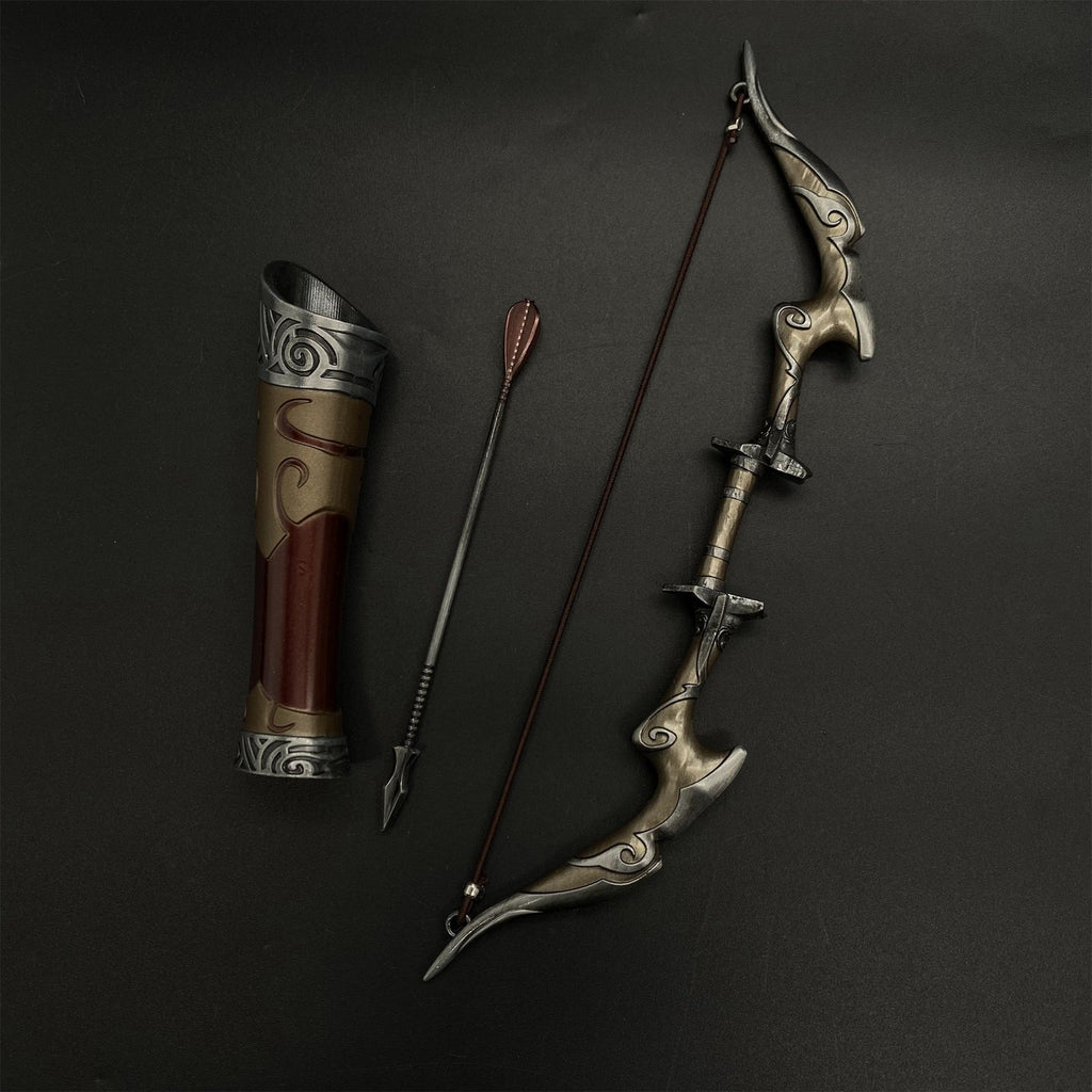 Skyrim Nightingale Bow Metal Miniature