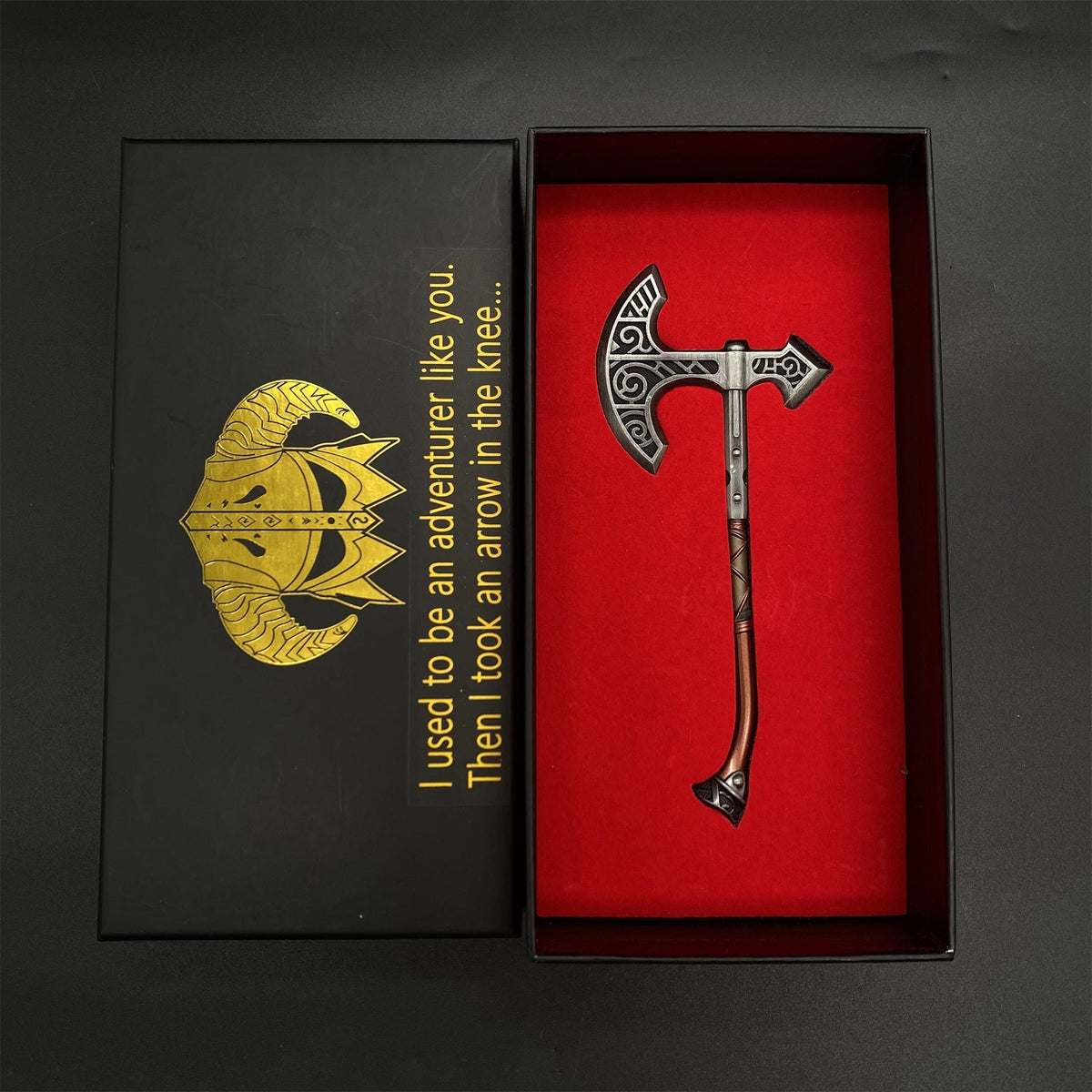 Armes en Acier Skyrim 1/6 – Série Skyforged, Répliques Métal
