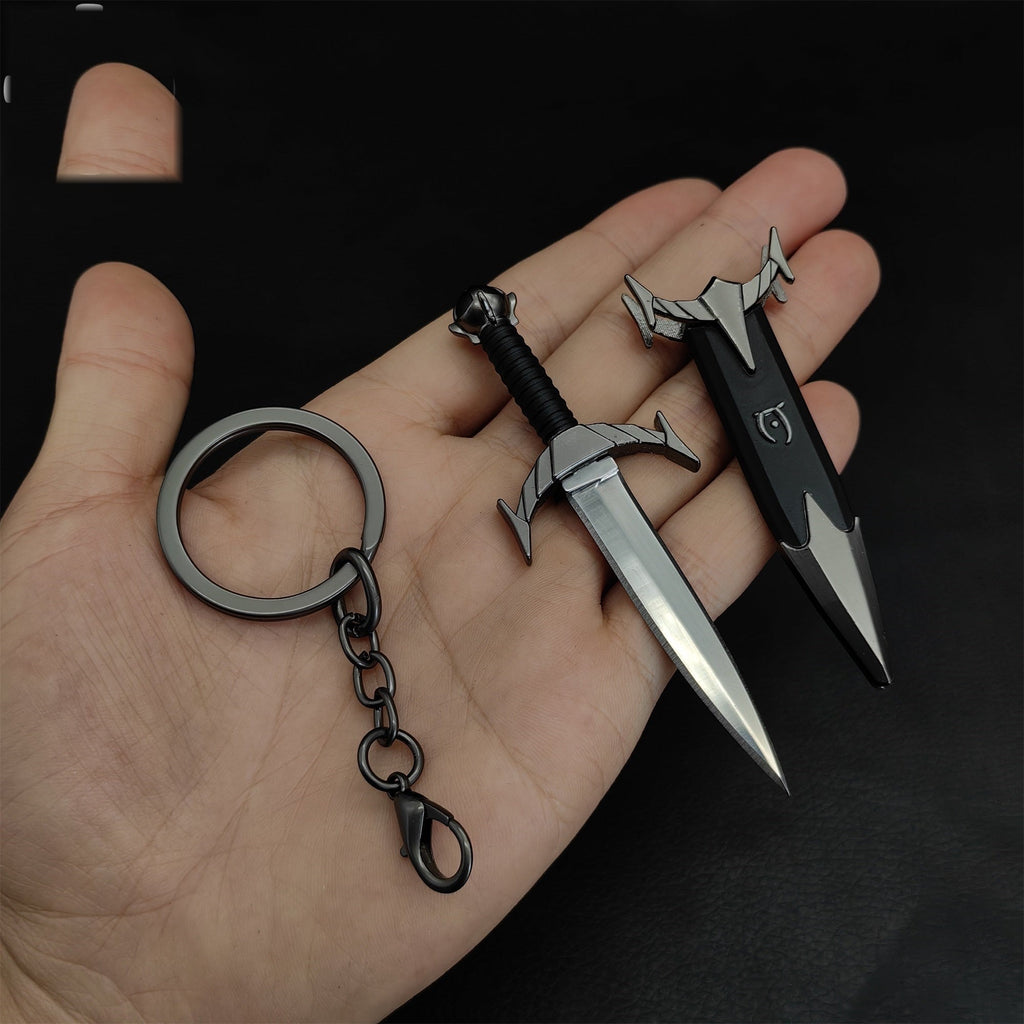 Metal Mehrunes Dagon Razor Dagon Dagger Blunt Blade 1:1 Replica