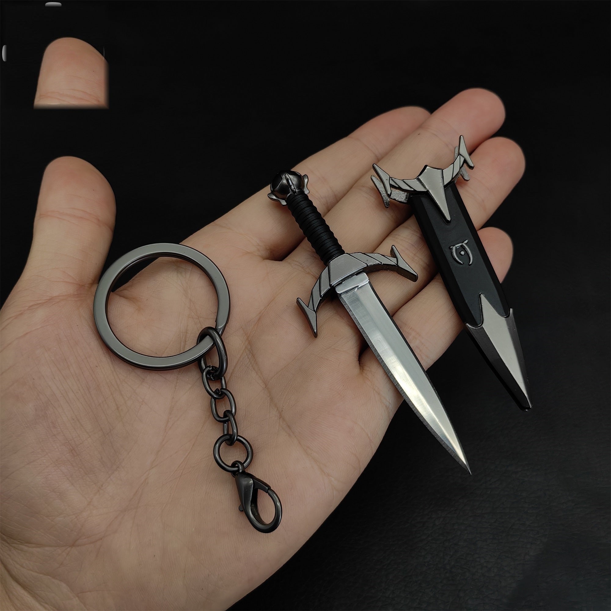 Metal Mehrunes Dagon Razor Dagon Dagger Blunt Blade 1:1 Replica