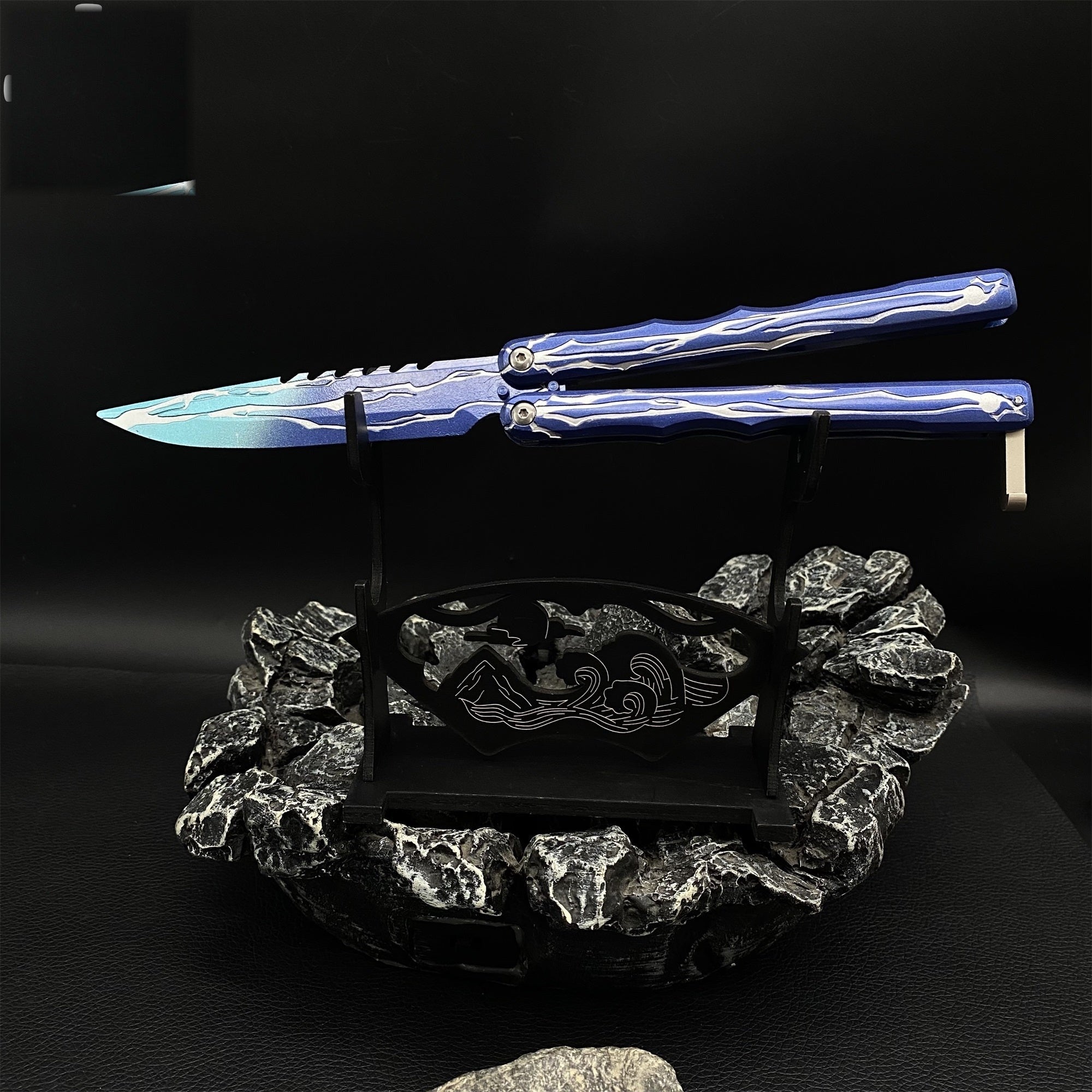 Balisong Inspiré du Couteau Smite (Valorant)
