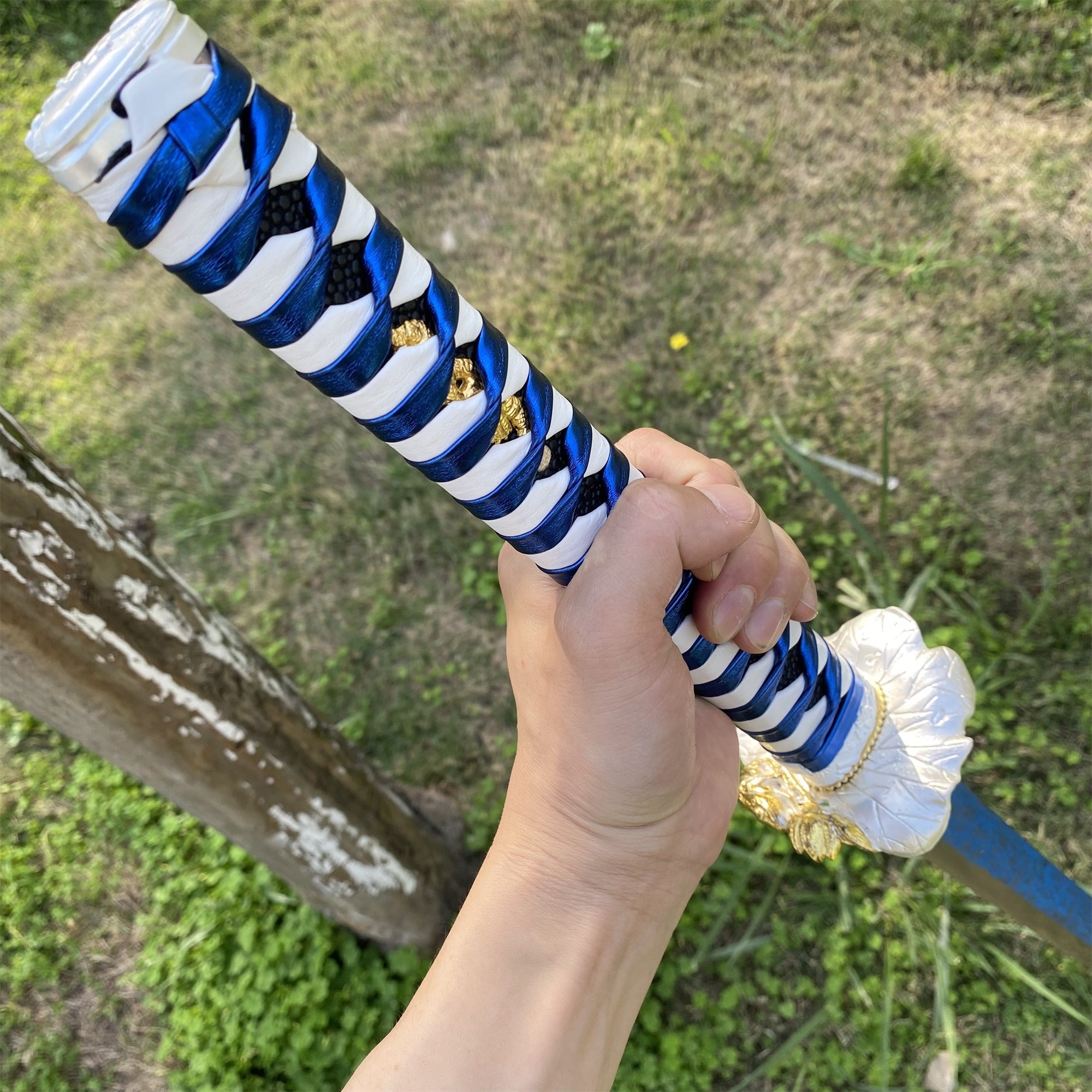 Cool Japanese Samurai Katana - Frog Tsuba